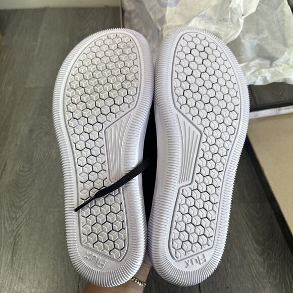 FLUX UNISEX ADAPT TRAINER SNEAKERS BLACK KNIT SIZE Barefoot - Picture 8 of 9